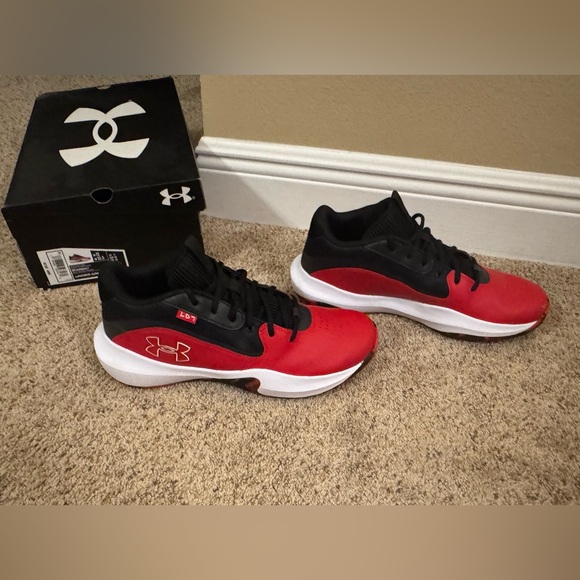 Under Armour | Lockdown 7 Basketball Shoe | Unisex - Mens Size 12 - Picture 9 of 12